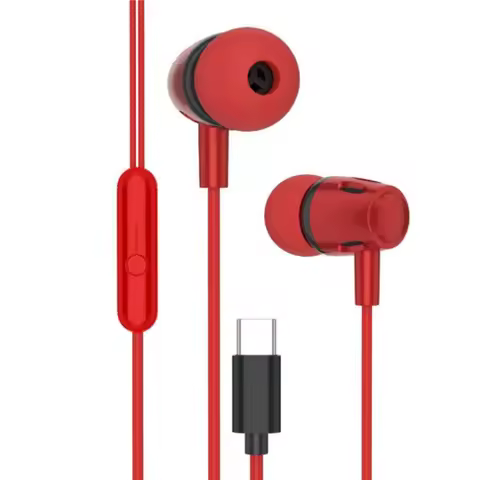 Fashion Type C Wired Earphone For Samsung Galaxy S24 S23 Ultra A54 A53 USB C Headphone For AKG Xiaom