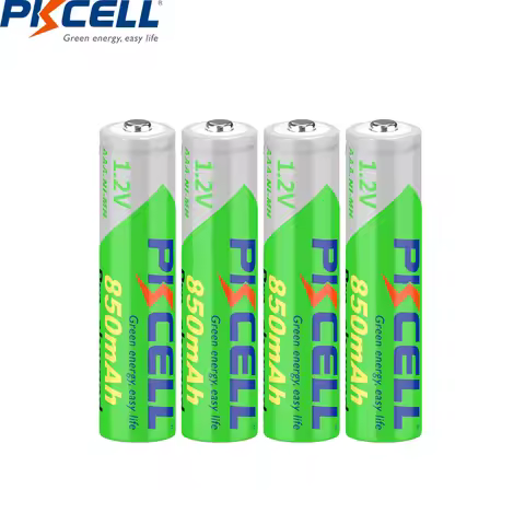 4-20PC PKCELL Pre-charged aaa Batteries AAA NIMH Rechargeable Battery 1.2V 850mAh 1200Cycles For Rem