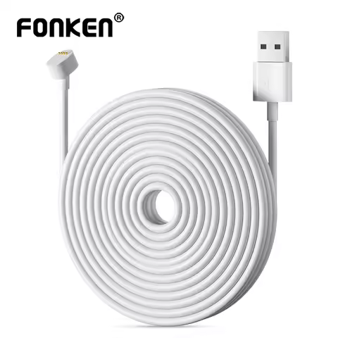 Power Cord compatible with Google Nest Cam Outdoor or Indoor battery Nest Power Connector Weatherpro
