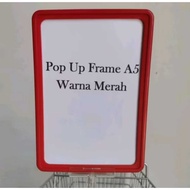 A5 Size Pop Up Frame - Minimarket Price Board - A5 Size Shop Pole