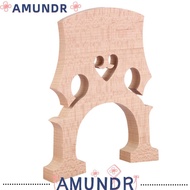 AMUNDR ​Replacement Parts​, Professional​ 1/2 1/4 1/8 3/4 4/4 Cello Bridge​, Durable Simple installa