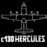 Hercules C130 Cutting Sticker Airplane C130 Hercules