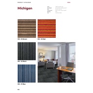 Tile Carpet/Office Carpet/Hotel Carpet - BY MICHIGAN Uk. 50cm x 50cm