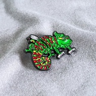 Crux Chameleon 琺瑯別針  攀岩者與抱石者的禮物  攀岩針  등반 