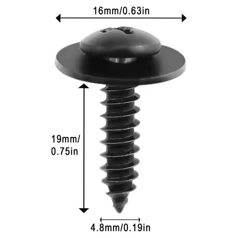 20x Self Tapping Screws For Honda 90114-SE0-000 Wheel Arch Lining Inner Wing Splash Guards Phillips 