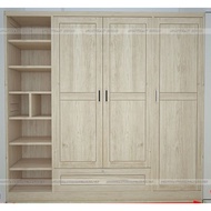 Wardrobe 7ft swing door