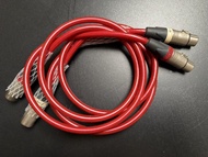 QED Reference XLR 40 2 XLR to 2 XLR  cable 1米