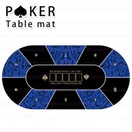 德州撲克遊戲墊 Poker墊 黑藍色