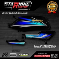 HONDA WIN 100 VARIATION STRIPING HONDA WIN 100 MOTORCYCLE VARIATION STICKER LIST code WV-AS-01