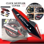 Honda Click 125i 150i V2/V3 Heat Guard/ Muffler protector/ Double Color Click Muffler Cover