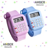 AMBER Micro Calculator Watch, Multifunctional Date Display Electronic Digital Calculator, Casual Car