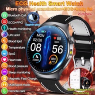 2026New Smart Watch Health Sport Watch Fitness Micro-physical examination ECG+PPG BO/BP Uric Acid Sa