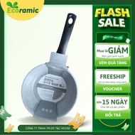 Genuine Ecoramic Non-Magnetic 5-Layer Non-Stick Pan 18cm Deep TC-18WG Frying Pan Non Stick Pan