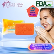 SUKEE Niacinamide Soap Original 100g Kojic Cloud Soap Whitening Skin Kojic Soap Whitening Soap With 