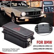 For BMW 3 5 7 8 Series Touring M3 M5 Z3 Coupe E36 E34 E31 E32 New Emergency Light Hazard Button Swit