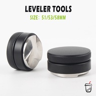 Coffee Distributor Leveler Tools Coffee Tamper Stainless Steel 51mm 53mm 58mm
