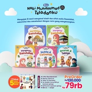NABI My First Iman Boardbook: Prophet Muhammad My Example (5 Mini Boardbook) Thickness 10 pages/ boo