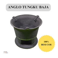 ANGLO TUNGKU BAJA 31CM 14 KG | TUNGKU ARANG NASI GORENG BAKMI JAWA | ANGLO BAJA COR | TUNGKU ANGKRIN