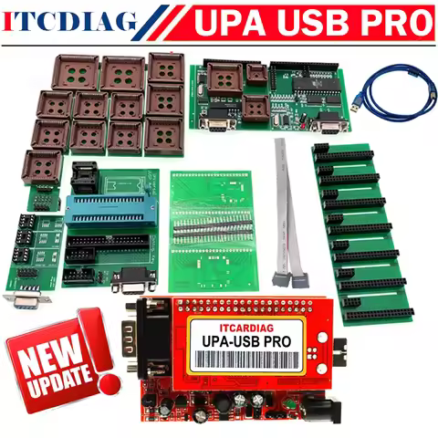 ITCARDIAG UPA-USB PRO V1.3 SN : 050D5A5B ECU Chip Tunning Tool Add New Scripts with NEC Functions UP