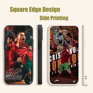 Casing For OPPO Reno6 Reno 7 7z 5K  A16E A16K A94 portugal fc Cristiano Ronaldo BOQ02 Phone Case Squ