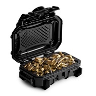 Evergreen Micro Pistol Ammo Case for Storing .22-9mm Ammo Bullets - Travel Safe/Mil Spec/Waterproof/