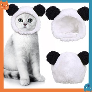 Cute Cat Costume Warm Bear Hat for Cat Adjustable Soft Small Pet Headwear Bear Hat for Cat Puppy Dog