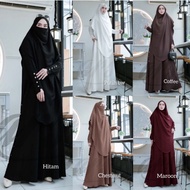 HANIFA SYARQUEI MADAME ANTI UV UMROH CLOTHES HAJI STUDY MUSLIM CLOTHES SYARI MUSLIM GAMIS ANTI UV FR