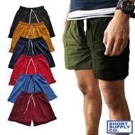 Taslan Unisex Shorts (Two Pockets / Above The Knee / Taslan Fabric)