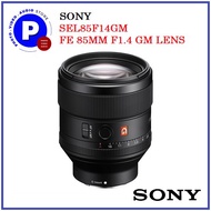 SONY SEL85F14GM FE 85MM F1.4 GM LENS