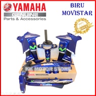 (HLY !!!) YAMAHA Y125 Y125ZR 125ZR COVERSET COVER SET BODY COVER BIRU MOVISTAR