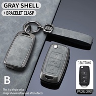 Car Key Case Cover Shell Fob For VW Volkswagen Golf 7 MK7 Tiguan MK2 For SEAT Ateca Leon FR 2 Ibiza 