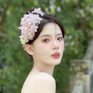 Yunnan Dai Ethnic Dance Headwear Floral Hair Accessories Performance Costume Accessories Studio Phot