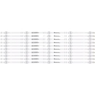 10pcs/Kit LED 65R6G 65A6G 65R6E4 65T51F 65C350KU 100021261 LB6508H V0 HD650Y1U71-T0L3-20200709 CRH-B