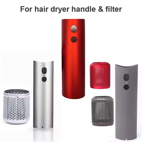 For Supersonic Hair Dryer HD03 HD01 Handle Outer Filter Net Air Duct Dust Net Cover Set: Replacement