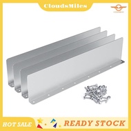 [CloudsMiles] 4Pcs Gutter Valley Splash Guard For Shingle Roofs Corner