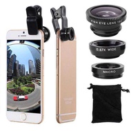 Fish Eye Lens Wide Angle Macro Fisheye Lens Zoom For Iphone 12 11 XS MAX X Mobile Phone Camera Lens
