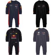 Enthusiast Racing F1 Children Crawling Costume Jumpsuit For Spring Use Summer
