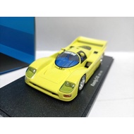 Autocult 1 43 Porsche Modified Sports Car Model Koenig 962 C62 GER 1991 Yellow
