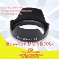 Hood SH112 / Hood ALC-SH112 for Sony SEL 16/2.8, SEL 18-55/3.5-5.6, SEL 35f1.8 lenses