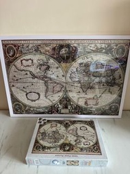 1000pieces completed puzzle Historical World Map