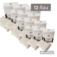 (12 ก้อน) สบู่วิงค์ไวท์ W Wink white soap 80 กรัม ก้อนสีขาว ใช้ได้ทั้งผิวหน้าและผิวกาย สบู่วิงค์ไวท์