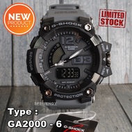 C4SI0-Jam Tangan SPORT CASIO G2022GSHOCK-Jam Tangan Fashion Pria-Body kepala Besi Strap Rubber-TAHAN