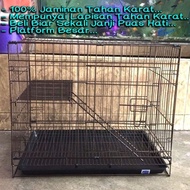 ♡ BMF ♡ PELAPIK LEBAR Sangkar Kucing Murah 1 Tingkat (BESI KUKUH) / 1 Level Pet Cage / Sangkar Ayam / Reban Ayam / Besar
