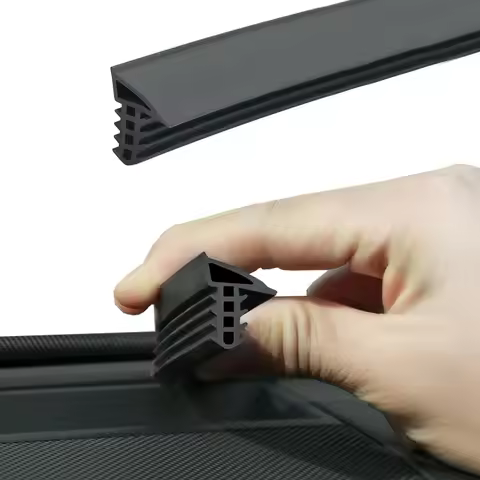 1.6M Car Dashboard Seal Strip Soundproof Seal Strip Shockproof Strip Front Windshield Gap Abnormal S