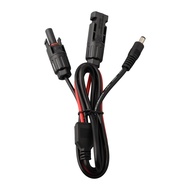 【TZCR】1m Solar Panel Connector to DC 5.5mmx2.5mm Adapter Extension Cable 16 For AWG