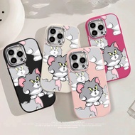 Angry Chubby Tom Cat Phone Case Compatible for IPhone 1 6 15 14 13 12 11Pro Max Shockproof 7 8 Plus 