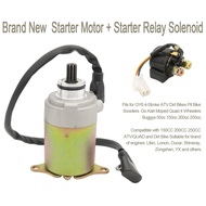 4 Wheelers GY6 Starter (9teeth) for GY6 4-Stroke Engine 150cc 125cc 50cc 200cc 250cc Scooters Moped 
