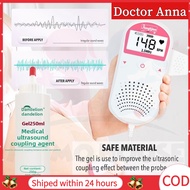 Baby Fetal Doppler Heart Sound Rate Device Ultrasound Detector Monitor Fetal Sound Detector LCD Curv