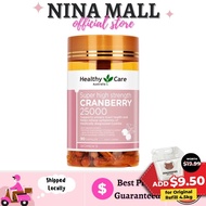 [SG l Authentic] Healthy Care Super High Strength Cranberry 25000 90 Capsules [Nina.Mall.sg]