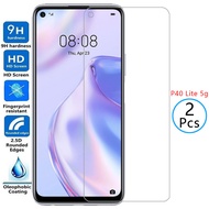 protective tempered glass for huawei p40 lite 5g screen protector on p40lite p40light p 40 light safety film huawey huwei hawei